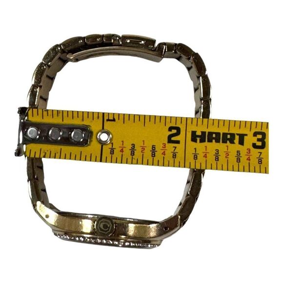 Coach Women's MADDY GOLD PLATED BRACELET WATCH W6006 NEEDS BATTERY Original Box - Picture 2 of 11